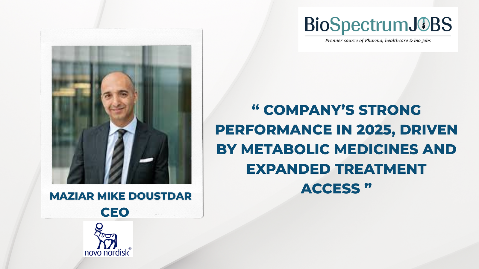 Novo Nordisk 2025 Financial Results: Obesity & Diabetes Growth Amid Margin Pressures and Tough 2026 Outlook &mdash; Maziar Mike Doustdar